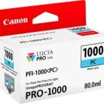 Canon PFI-1000 Γνήσιο Μελάνι Εκτυπωτή InkJet Photo Κυανό (0550C001)