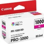 Canon PFI-1000 Γνήσιο Μελάνι Εκτυπωτή InkJet Ματζέντα (0548C001)