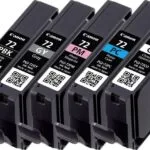 Canon PGI-72 Γνήσιο Πακέτο 5 Μελανιών Εκτυπωτή InkJet Photo Κυανό / Photo Ματζέντα / Photo Μαύρο / Γκρι / Chroma Optimizer (6403B007)