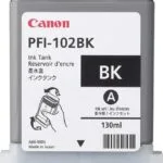 Canon PFI-102 Γνήσιο Μελάνι Εκτυπωτή InkJet Μαύρο (0895B001)