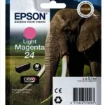 Epson 24 Γνήσιο Μελάνι Εκτυπωτή InkJet Ματζέντα (C13T24264010 C13T24264012)