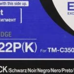 Epson SJIC22P Γνήσιο Μελάνι Εκτυπωτή InkJet Μαύρο (C33S020601)
