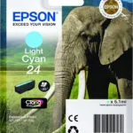 Epson 24 Γνήσιο Μελάνι Εκτυπωτή InkJet Κυανό (C13T24254010 C13T24254012)