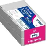 Epson SJIC22P Γνήσιο Μελάνι Εκτυπωτή InkJet Ματζέντα (C33S020603)