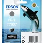 Epson T7607 Γνήσιο Μελάνι Εκτυπωτή InkJet Γκρι (C13T76074010)