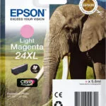 Epson 24XL Γνήσιο Μελάνι Εκτυπωτή InkJet Ανοιχτό Ματζέντα (C13T24364010 C13T24364012)