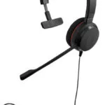 Jabra Evolve 20 On Ear Multimedia Ακουστικά με μικρόφωνο και σύνδεση USB-A