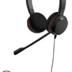 Jabra Evolve 20 On Ear Multimedia Ακουστικά με μικρόφωνο και σύνδεση USB-A