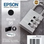 Epson 35 Γνήσιο Μελάνι Εκτυπωτή InkJet Μαύρο (C13T35814010)