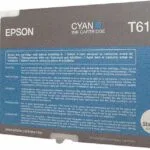 Epson Γνήσιο Μελάνι Εκτυπωτή InkJet Κυανό (C13T616200)