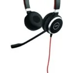 Jabra Evolve 40 MS Duo (USB) On Ear Multimedia Ακουστικά με μικροφωνο και σύνδεση USB-A