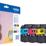 Brother LC127XL Multipack Γνήσιο Πακέτο 4 Μελανιών Εκτυπωτή InkJet Πολλαπλό (Color) (LC-127XLVALBP)