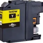 Brother Γνήσιο Μελάνι Εκτυπωτή InkJet Κίτρινο (LC-12EY)
