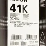 Ricoh GC41K Γνήσιο Μελάνι Εκτυπωτή InkJet Μαύρο (405761)