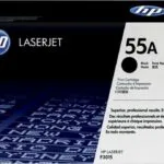 HP 55A Γνήσιο Toner Laser Εκτυπωτή Μαύρο 6000 Σελίδων (CE255A)