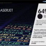 HP 649X Γνήσιο Toner Laser Εκτυπωτή Μαύρο High Yield 17000 Σελίδων CE260X