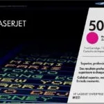 HP 507A Γνήσιο Toner Laser Εκτυπωτή Ματζέντα 6000 Σελίδων (CE403A)