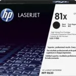 HP 81X Γνήσιο Toner Laser Εκτυπωτή Μαύρο High Yield 25000 Σελίδων CF281X