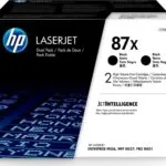 HP 87X Γνήσιο Multipack Toner Laser Εκτυπωτή Μαύρο High Capacity 2τμχ CF287XD