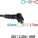 Akyga Φορτιστής Laptop 45W 20V 2.25A για Lenovo χωρίς Καλώδιο Τροφοδοσίας (AK-ND-50)