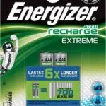 Energizer Extreme Επαναφορτιζόμενες Μπαταρίες AAA Ni-MH 800mAh 1.2V 2τμχ