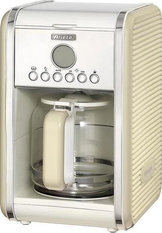 Ariete Vintage 1342/03 Προγραμματιζόμενη Καφετιέρα Φίλτρου 960W Beige - Image 1