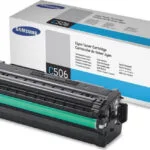 Samsung CLT-C506L Γνήσιο Toner Laser Εκτυπωτή Κυανό High Yield 3500 Σελίδων (SU038A)
