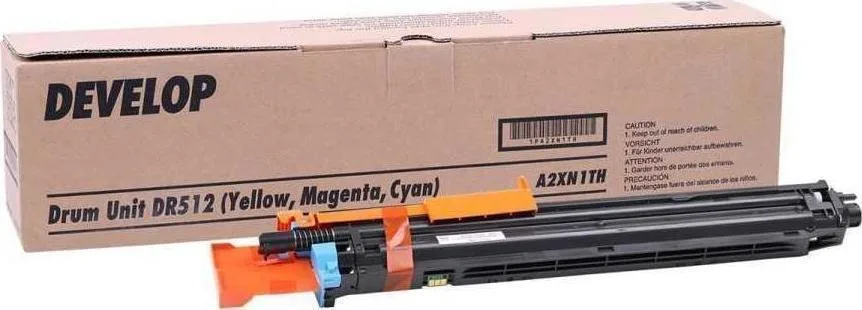 Develop DR-512 Γνήσιο Drum Laser Εκτυπωτή Κίτρινο/Κυανό/Ματζέντα 95000 Σελίδων A2XN1TH - Image 1