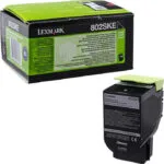Lexmark 80C2SKE Γνήσιο Toner Laser Εκτυπωτή Μαύρο Return Program 80C2SKE