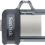 Sandisk Ultra Dual Drive M3.0 256GB USB 3.0 Stick με σύνδεση USB-A & micro USB-B Μαύρο