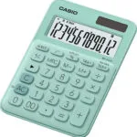 Casio MS-20UC Αριθμομηχανή Λογιστική 12 Ψηφίων σε Πράσινο Χρώμα MS-20UC-GN