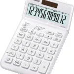 Casio JW-200SC Αριθμομηχανή Λογιστική 12 Ψηφίων σε Λευκό Χρώμα JW-200SC-WE