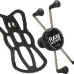 RAM Mount X-Grip IV Βάση Κινητού Μοτοσυκλέτας με Ρυθμιζόμενο Βραχίονα 5.5-6" για το Τιμόνι RAM-HOL-UN10BU
