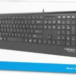 Natec Barracuda Slim Πληκτρολόγιο Αγγλικό US