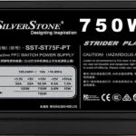 Silverstone Strider Platinum 750W Μαύρο Τροφοδοτικό Υπολογιστή Full Modular 80 Plus Platinum