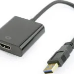 Cablexpert Μετατροπέας USB-A male σε HDMI female 1τμχ A-USB3-HDMI-02