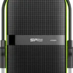 Silicon Power Armor A60 USB 3.1 Εξωτερικός HDD 1TB 2.5" Black/Green