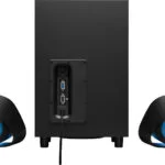 Logitech G560 Ασύρματα Ηχεία Υπολογιστή 2.1 με Bluetooth και Ισχύ 120W σε Μαύρο Χρώμα
