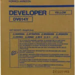 Konica Minolta DV-614Y Γνήσιο Developer Unit Laser Εκτυπωτή Κίτρινο 120000 Σελίδων A3VX700