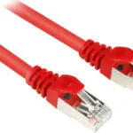 Sharkoon S/FTP Cat.6 Καλώδιο Δικτύου Ethernet 2m Κόκκινο 1τμχ 4044951014927