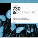 HP 730 Γνήσιο Μελάνι Εκτυπωτή InkJet Photo Μαύρο (P2V73A)