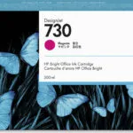 HP 730 Γνήσιο Μελάνι Εκτυπωτή InkJet Ματζέντα (P2V69A)