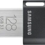 Samsung Fit Plus 128GB USB 3.1 Stick Μαύρο