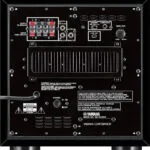 Yamaha NS-SW200 Αυτοενισχυόμενο Subwoofer με Ηχείο 8" 130W Μαύρο Γυαλιστερό
