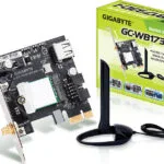 Gigabyte WB1733D-I (rev. 1.0) Ασύρματη Κάρτα Δικτύου Wi‑Fi 5 (1733Mbps) PCI-e