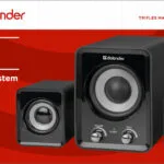 Defender Z4 Ηχεία Υπολογιστή 2.1 με Ισχύ 11W σε Μαύρο Χρώμα