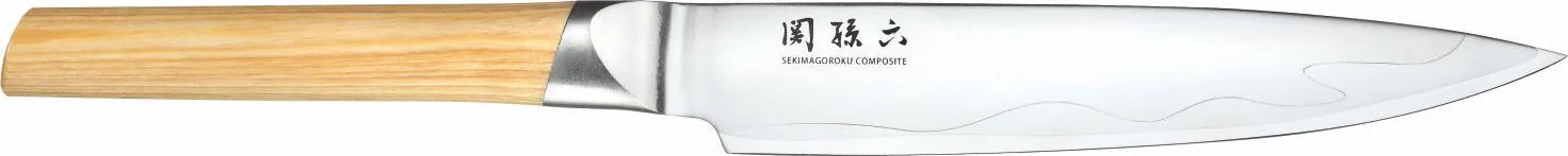 Kai Seki Magoroku Composite Μαχαίρι Φιλεταρίσματος από Ανοξείδωτο Ατσάλι 18cm MGC-0468 - Image 1