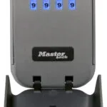 Master Lock Κλειδοθήκη Τοίχου Μεταλλική μιας θέσης με Συνδυασμό 542500112 7.2x5.2x12.6cm