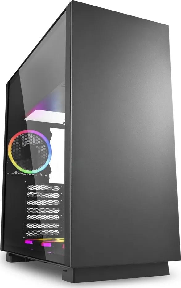20181106130918_sharkoon_pure_steel_rgb Sharkoon Pure Steel RGB Gaming Midi Tower Κουτί Υπολογιστή με Πλαϊνό Παράθυρο Μαύρο - Image 1