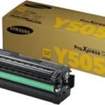 Samsung CLT-Y505L Γνήσιο Toner Laser Εκτυπωτή Κίτρινο High Yield 3500 Σελίδων SU512A